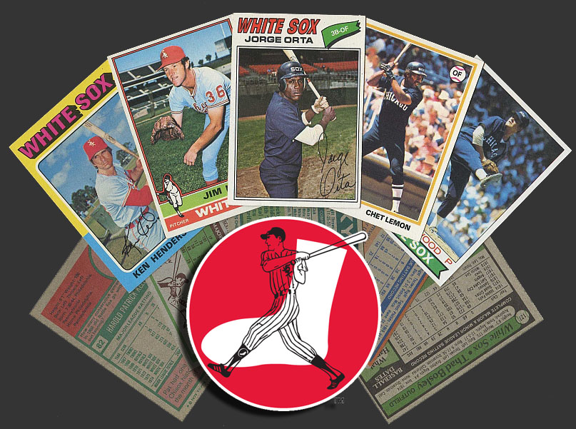1975 Topps -79 Chicago White Sox 50 Card Team Starter Set / Lot